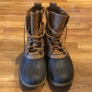 Women’s rain/snow boots LL bean size 7 duck boots